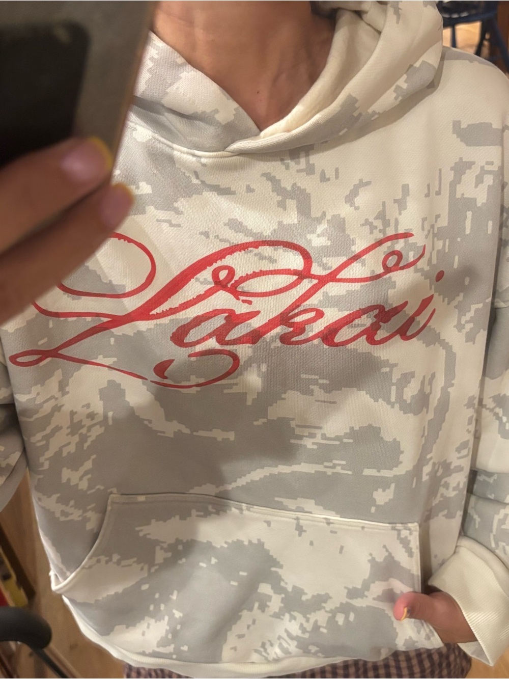 Lakai Camouflage Hoodie Sweatshirt medium